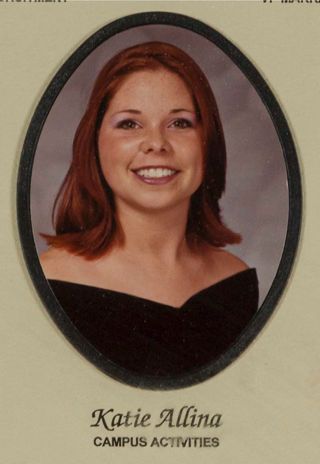 Beta Tau Chapter Composite Detail, Katie Allina, 2001-2002