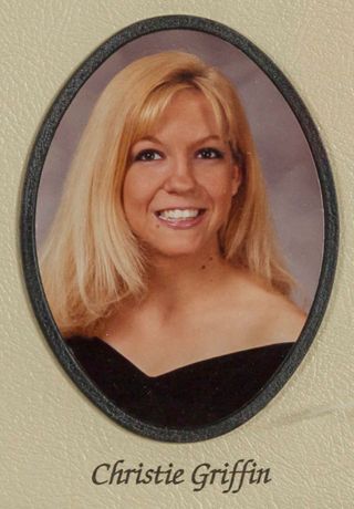 Beta Tau Chapter Composite Detail, Christie Griffin, 2001-2002