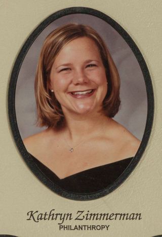 Beta Tau Chapter Composite Detail, Kathryn Zimmerman, 2001-2002