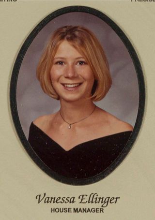 Beta Tau Chapter Composite Detail, Vanessa Ellinger, 2001-2002