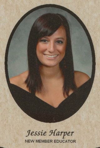 Beta Tau Chapter Composite Detail, Jessie Harper, 2006-2007