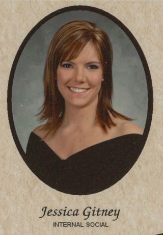 Beta Tau Chapter Composite Detail, Jessica Gitney, 2006-2007