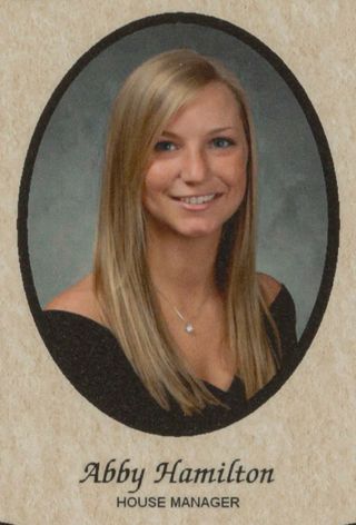 Beta Tau Chapter Composite Detail, Abby Hamilton, 2006-2007