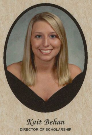 Beta Tau Chapter Composite Detail, Kait Behan, 2006-2007