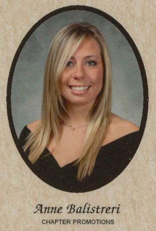 Beta Tau Chapter Composite Detail, Anne Balistreri, 2006-2007