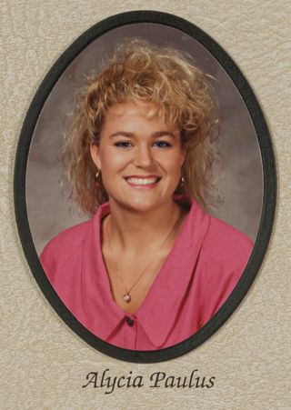 Beta Tau Chapter Composite Detail, Alycia Paulus, 1991-1992