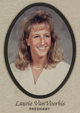 Beta Tau Chapter Composite Detail, Laurie VanVoorhis, 1991-1992