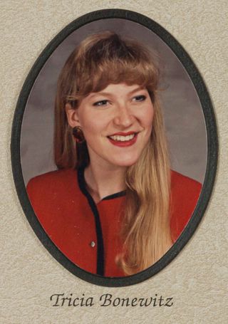 Beta Tau Chapter Composite Detail, Tricia Bonewitz, 1991-1992