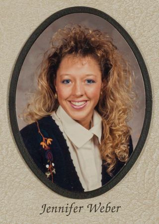 Beta Tau Chapter Composite Detail, Jennifer Weber, 1991-1992