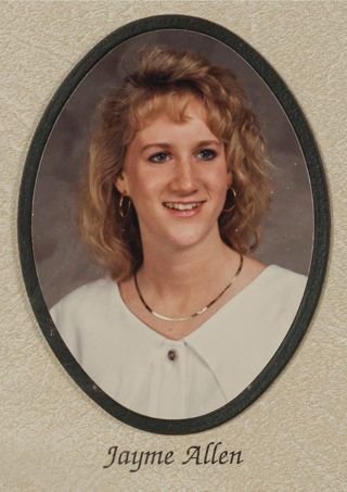 Beta Tau Chapter Composite Detail, Jayme Allen, 1991-1992