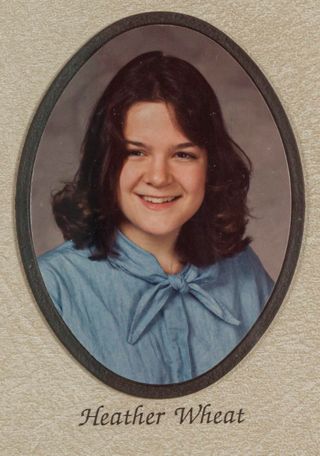 Beta Tau Chapter Composite Detail, Heather Wheat, 1991-1992