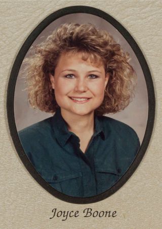 Beta Tau Chapter Composite Detail, Joyce Boone, 1991-1992