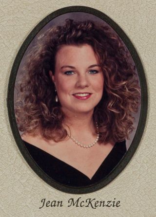 Beta Tau Chapter Composite Detail, Jean McKenzie, 1992-1993