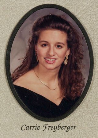 Beta Tau Chapter Composite Detail, Carrie Freyberger, 1992-1993