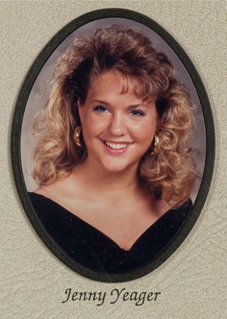 Beta Tau Chapter Composite Detail, Jenny Yeager, 1992-1993