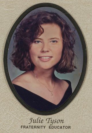 Beta Tau Chapter Composite Detail, Julie Tyson, 1992-1993