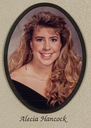 Beta Tau Chapter Composite Detail, Alecia Hancock, 1992-1993