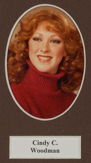 Beta Tau Chapter Composite Detail, Cindy C. Woodman, 1982-1983