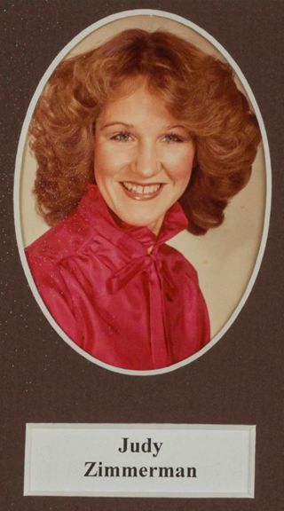 Beta Tau Chapter Composite Detail, Judy Zimmerman, 1982-1983