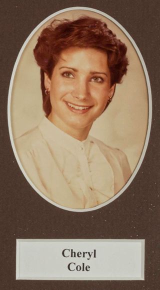 Beta Tau Chapter Composite Detail, Cheryl Cole, 1982-1983