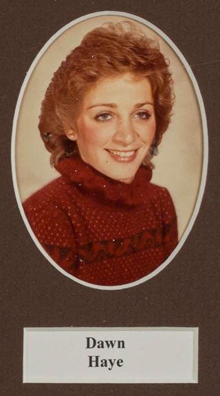 Beta Tau Chapter Composite Detail, Dawn Haye, 1982-1983