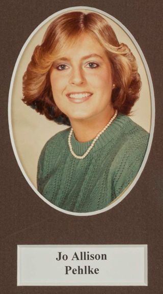Beta Tau Chapter Composite Detail, Jo Allison Pehlke, 1982-1983
