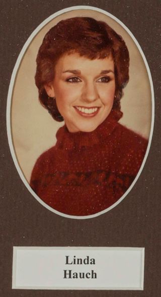 Beta Tau Chapter Composite Detail, Linda Hauch, 1982-1983