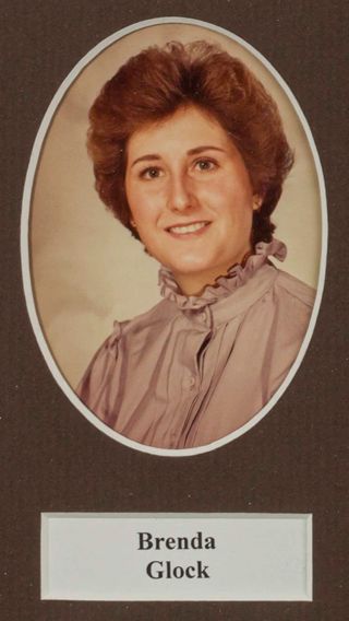 Beta Tau Chapter Composite Detail, Brenda Glock, 1982-1983