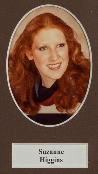 Beta Tau Chapter Composite Detail, Suzanne Higgins, 1982-1983