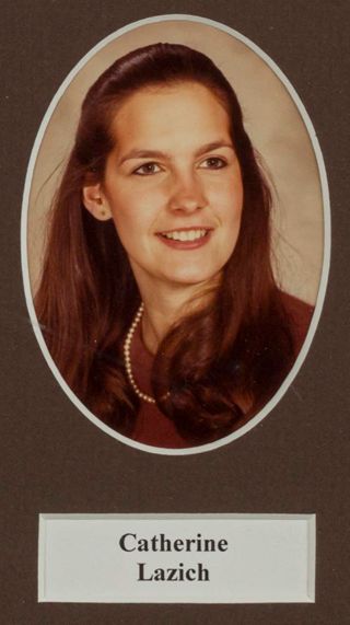 Beta Tau Chapter Composite Detail, Catherine Lazich, 1982-1983