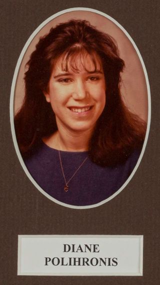Beta Tau Chapter Composite Detail, Diane Polihronis, 1985-1986