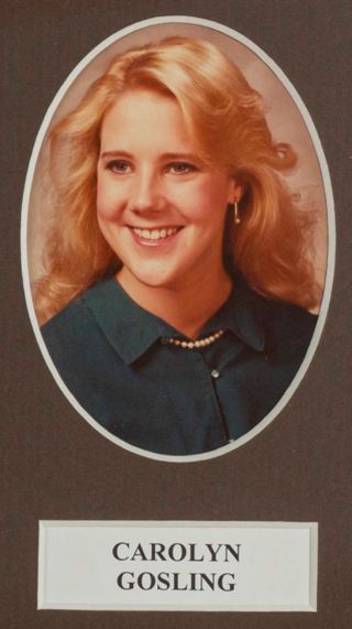 Beta Tau Chapter Composite Detail, Carolyn Gosling, 1985-1986