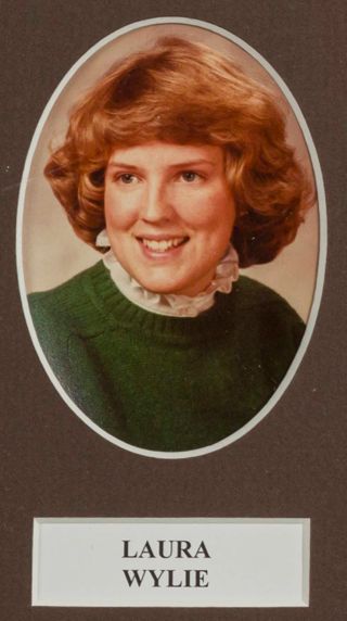 Beta Tau Chapter Composite Detail, Laura Wylie, 1985-1986