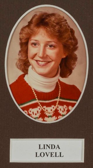 Beta Tau Chapter Composite Detail, Linda Lovell, 1985-1986