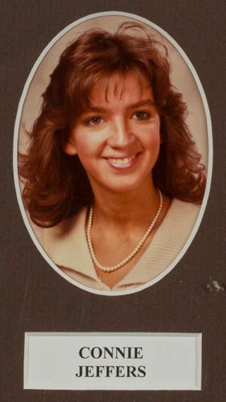 Beta Tau Chapter Composite Detail, Connie Jeffers, 1985-1986