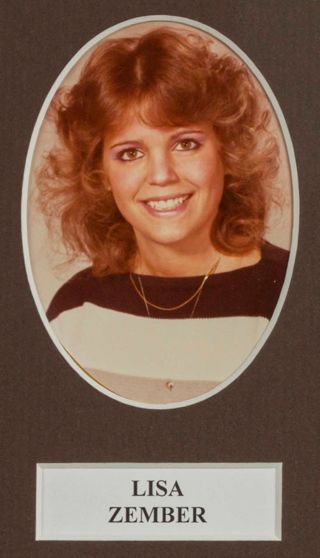 Beta Tau Chapter Composite Detail, Lisa Zember, 1985-1986