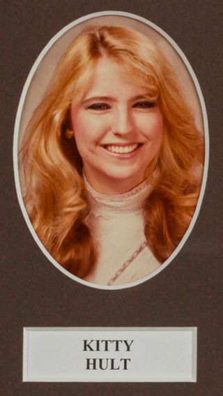 Beta Tau Chapter Composite Detail, Kitty Hult, 1985-1986