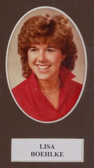 Beta Tau Chapter Composite Detail, Lisa Boehlke, 1985-1986