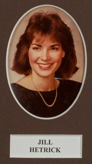 Beta Tau Chapter Composite Detail, Jill Hetrick, 1985-1986