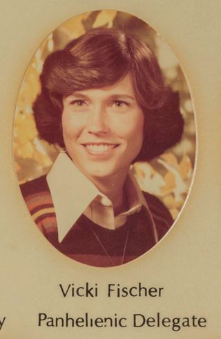 Beta Tau Chapter Composite Detail, Vicki Fischer, 1976