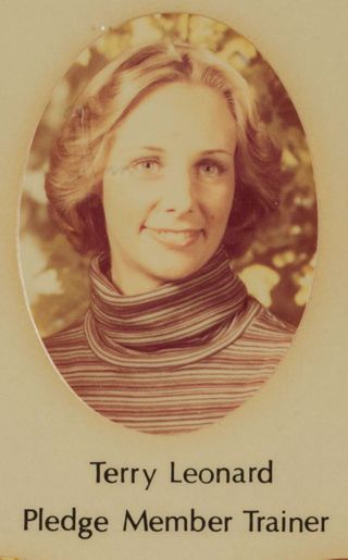 Beta Tau Chapter Composite Detail, Terry Leonard, 1976