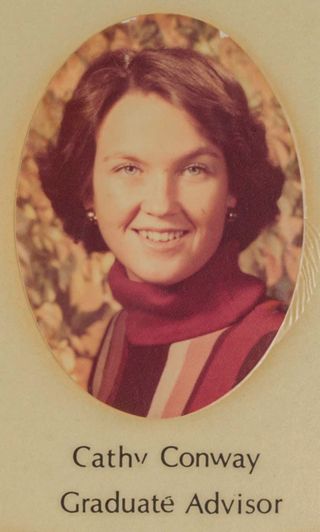 Beta Tau Chapter Composite Detail, Cathy Conway, 1976