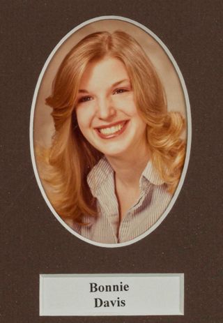 Beta Tau Chapter Composite Detail, Bonnie Davis, 1981-1982