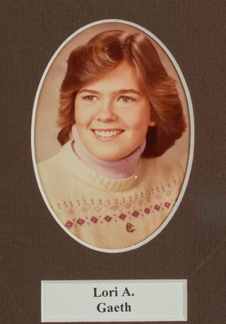 Beta Tau Chapter Composite Detail, Lori A. Gaeth, 1981-1982