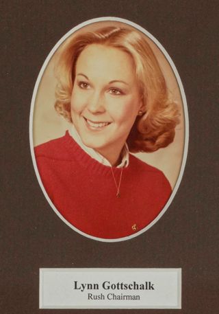 Beta Tau Chapter Composite Detail, Lynn Gottschalk, 1981-1982