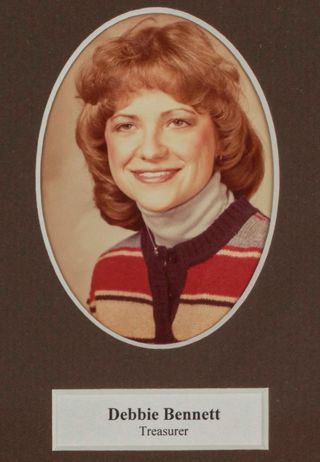 Beta Tau Chapter Composite Detail, Debbie Bennett, 1981-1982