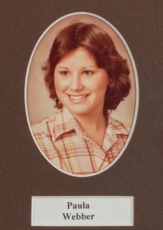 Beta Tau Chapter Composite Detail, Paula Webber, 1981-1982