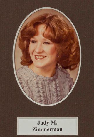 Beta Tau Chapter Composite Detail, Judy M. Zimmerman, 1981-1982