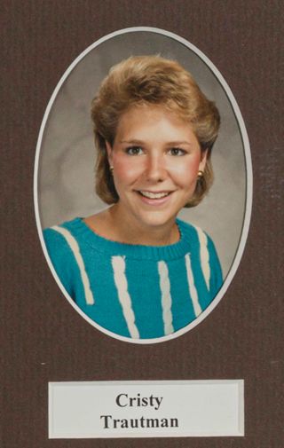 Beta Tau Chapter Composite Detail, Cristy Trautman, 1987-1988