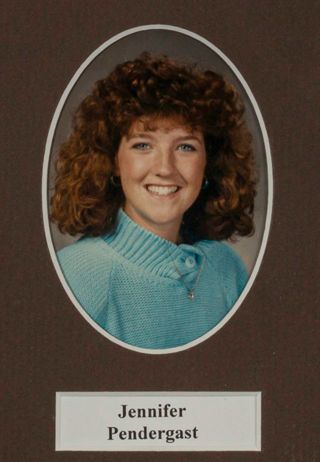 Beta Tau Chapter Composite Detail, Jennifer Pendergast, 1987-1988